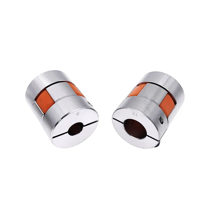 D25L30 Coupling shaft coupler Flexible Jaw Spider Plum Shaft Coupler 6.35/8/9.5/10/12mm stepper motor Plum Coupling shaft coupler flexible coupling shaft connector