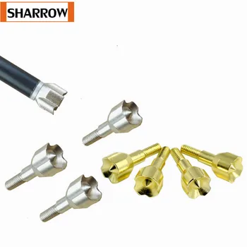 

12/24pcs 100Grain Archery Arrowheads Projectile Tips Target Hunting Shooting Broadheads for Arrow and Bow