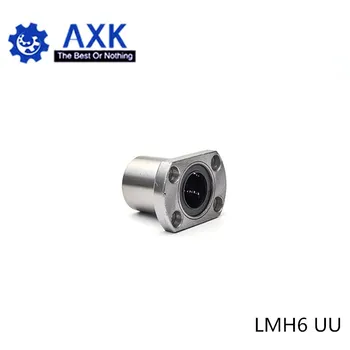

4pcs/lot Free shipping LMH6UU 6mm flange linear bearing CNC Linear Bush LMH6