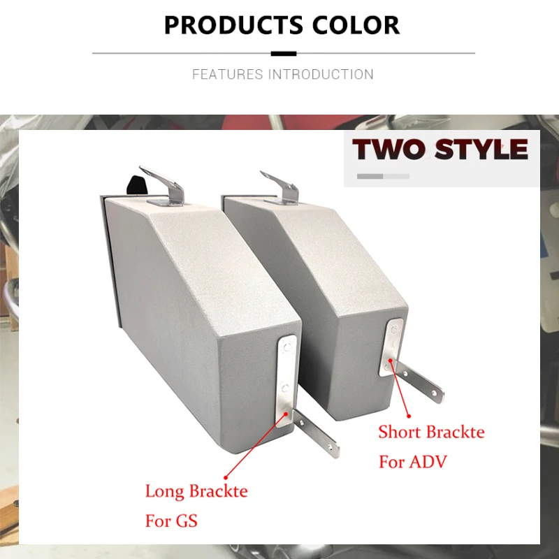 New Arrival! Tool Box For BMW R1250GS R1200GS LC ADV Adventure 2013-2020 Decorative Aluminum 5 Liters ToolBox Left Side Bracket (5)