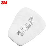 3M Противоаэрозольный предфильтр, Р1 5911, 1 пара, 5911
