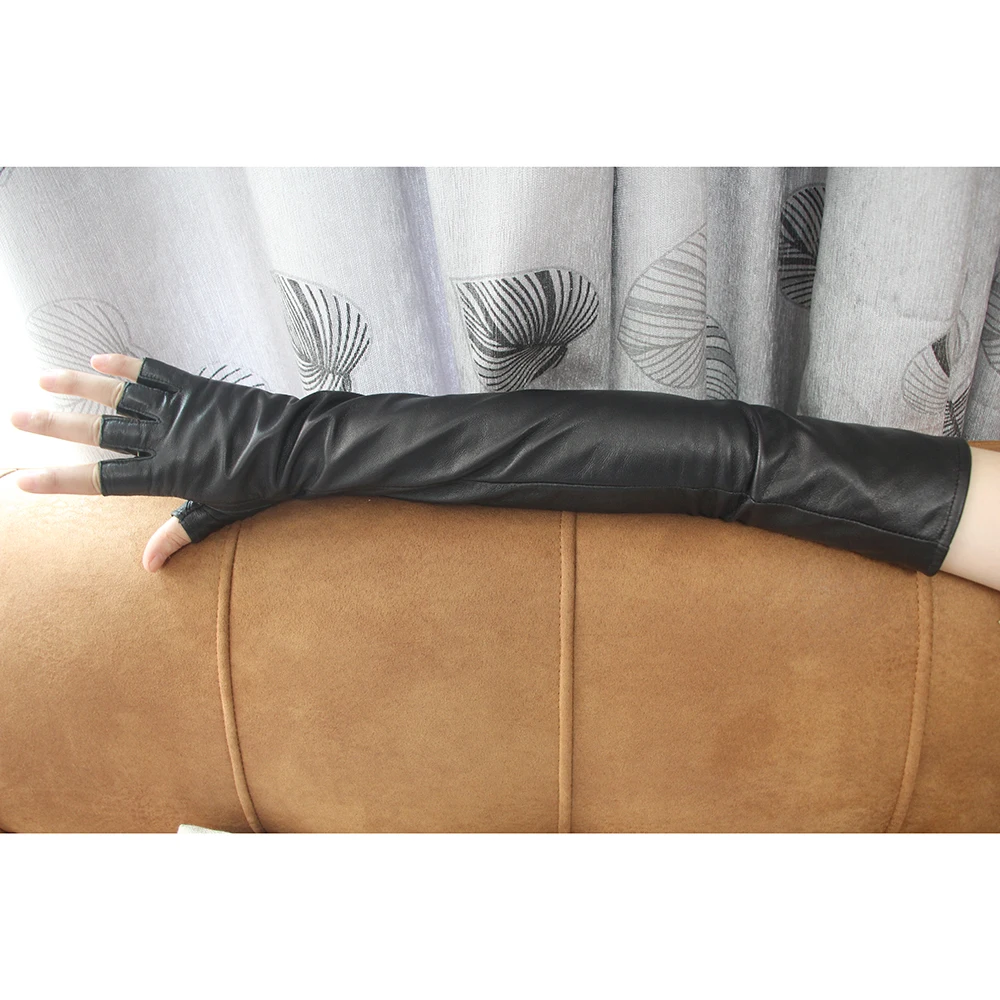 women's-genuine-leather-gloves-fingerless-unlined-half-fingers-ladies-driving-gloves-black-warm-winter-fashion-gloves-velvet