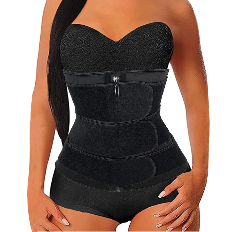 Женский тренировочный неопреновый пояс для похудения корректор фигуры живота