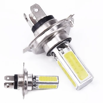 

Bubls Fog Lights White Lamps 6000K H4 HB2 9003 LED Car Truck Front Work Low power Driving 2Pcs COB Pair New Kit