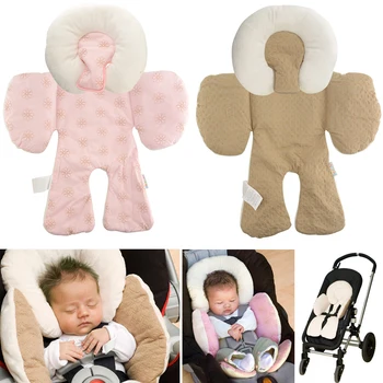

New Soft Stroller Pram Pushchair Two Sided Seat Cushion Body Safe Liner Car