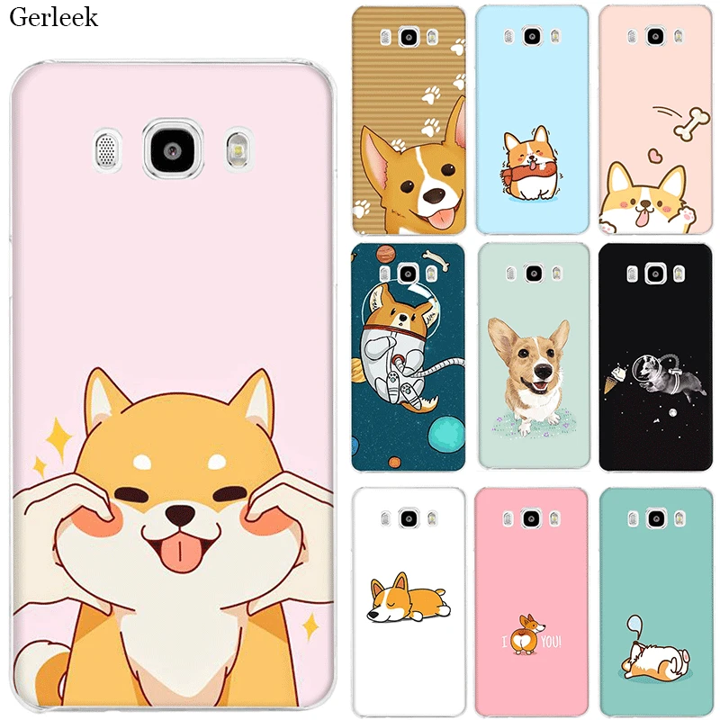 Чехол для мобильного телефона Samsung Galaxy J1 J2 J3 J5 J6 J7 жесткий чехол мультяшный милый