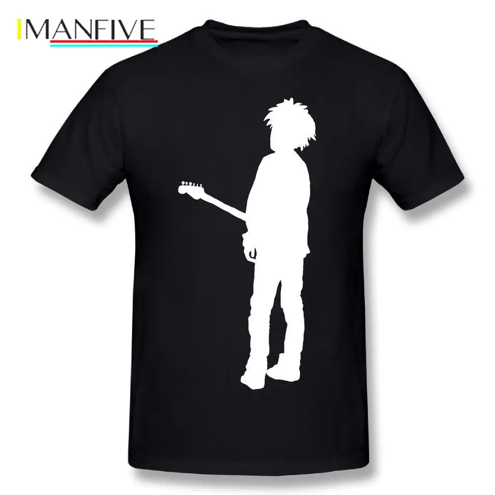 Футболка The Cure Rob Is The Cure, Мужская футболка с мультяшным принтом, мужские футболки больших размеров, хлопковые футболки, футболки с графическим принтом