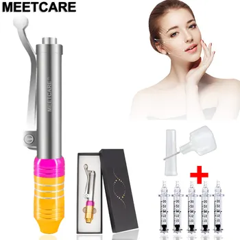 

Multi Shoot Hyaluronic Injection Acid Pen Sterile Atomizer Peptide Therapy Wrinkle Removal Lip Lifting Syringe New