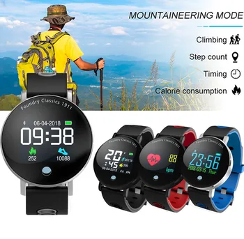 

For amazfit smart watch men Y6plus Color Screen Blood Pressure&Blood oxygen&Heart rate monitoring Smart Watch reloj inteligente