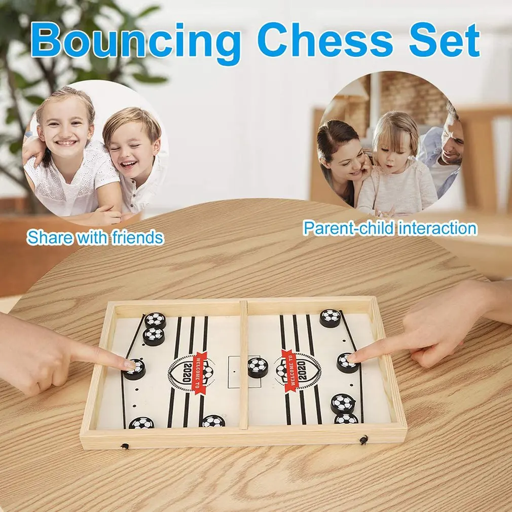 

2020 Catapult Chess Bumper Chess Parent-child Interactive Game Table Desktop Battle 2 In 1 Ice Hockey Game Drop Shipping Soccer