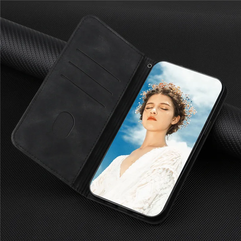 For Samsung Galaxy M52 5G Case Leather Business Phone Case For Samsung M 52 M32 M12 M11 M02 M01 Cases Magnetic Flip Cover Coque phone pouch case