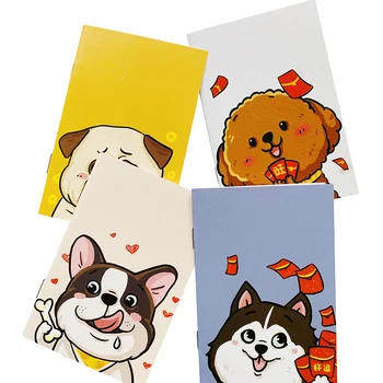 

16 Pages Cute Cartoon Dogs Puppy Notebook Writing Diary Book School Office Supply Kids Gift Student Stationery