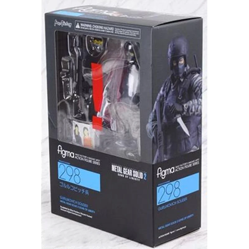 6 дюймов Figma 298 Metal gear Solid 2 Sons Of Liberty Soldier фигурка модель игрушки подарок