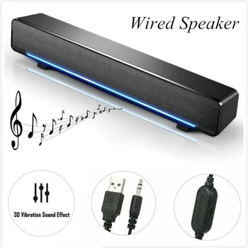 

SADA Desktop Audio Subwoofer Pc Computer Speaker Notebook Multimedia Small Strip Speakers Home Notebook Multimedia Small Speaker