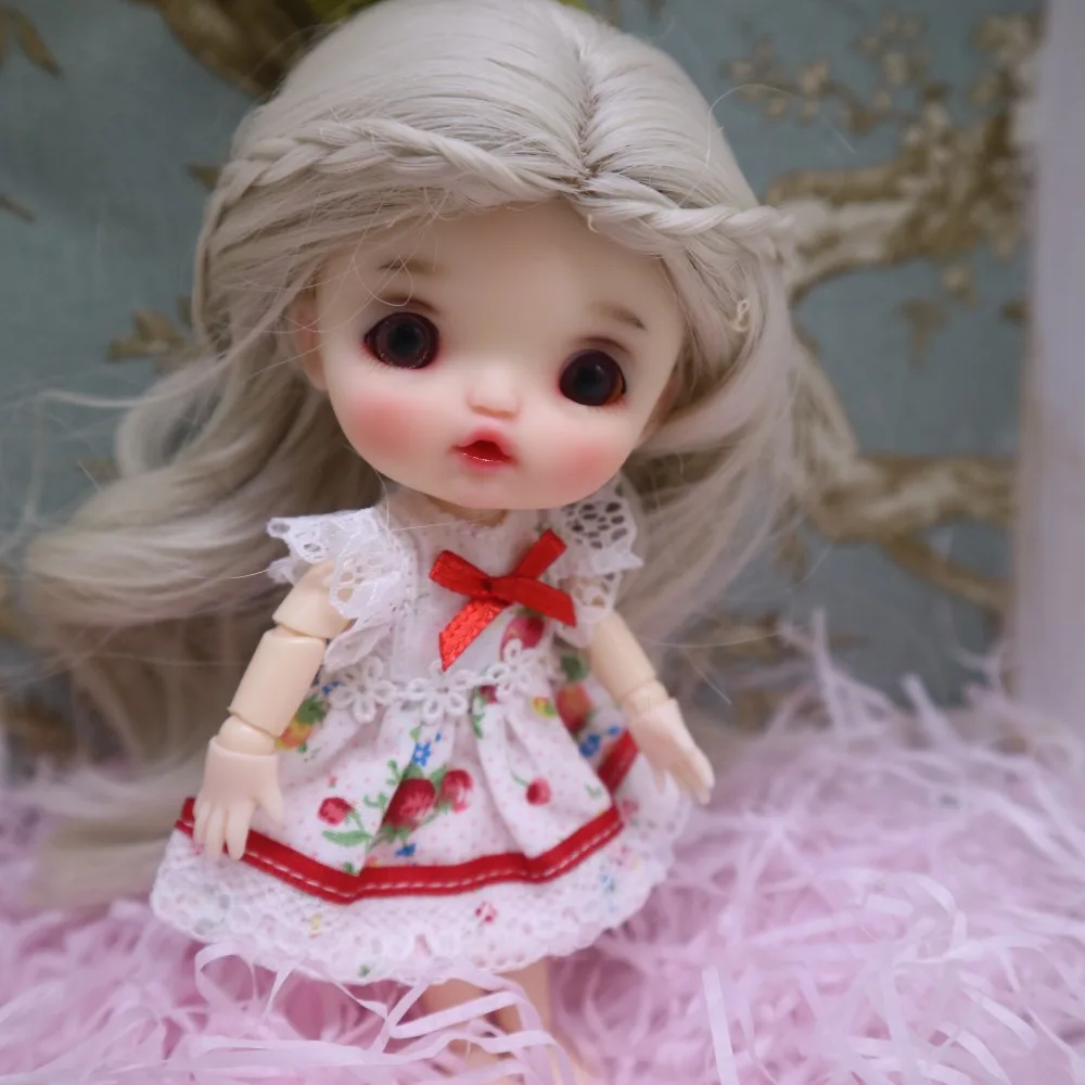 Новые сахарные куклы Ob11 куклы 1/8 изготовление на заказ BJD куклы DIY макияж куклы и голова куклы OB - Цвет: whole 4