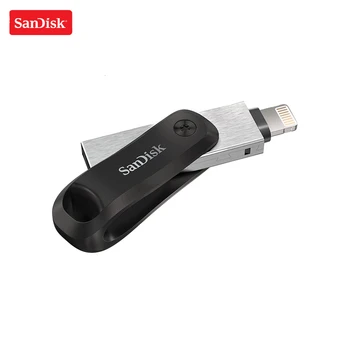 

SanDisk iXpand Flash Drive Go 128GB 256GB Memory Stick With USB 3.0 Lightning Port High Speed Pendrive U Disk For iPhone/iPad