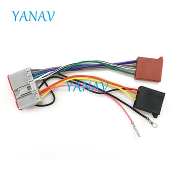 

12-135 Wire Harness Adaptor for-FORD Fusion for-LAND ROVER Freelander 2005+ Car Stereo Radio ISO Standard Connector Adapter