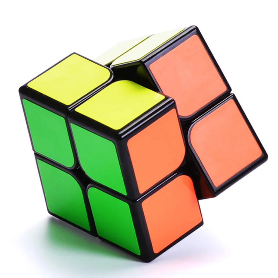 Magic Cube Puzzle Speed Cube Puzzle Cube Educational Toys Magic Puzzle Toy Puzzle Toys QiYi QiDi 2X2 Magic Cube 2 By 2 Cube Speed Pocket Puzzle For Children Gift