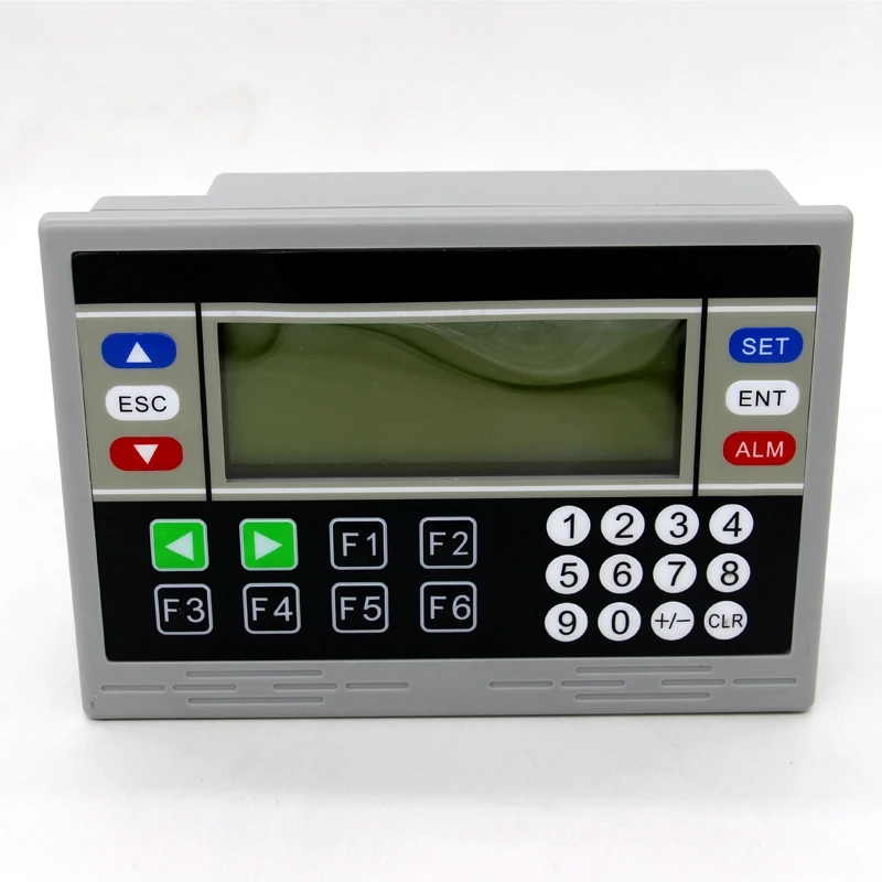 Программатор PLC HMI 2 в 1 с отображением текста OP320 FX2N 18MR 18MT расширяемый 3 7 дюйма 192x64