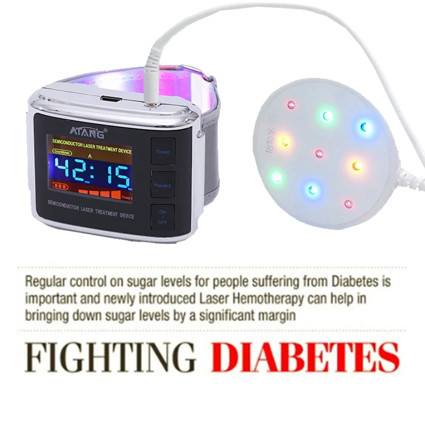 Лазерные часы продукт акупунктурная терапия Лечение диабета снижение артериального давления ускорение кровотока