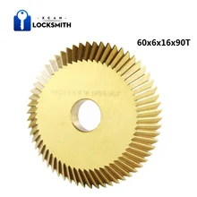XCAN 1 шт. 60x6x16 мм 90 прекрасно подходит для зубов, hss дубликат ключей пильный диск подходит на Defu 238BS 2AS копировальная машина запасные части резак