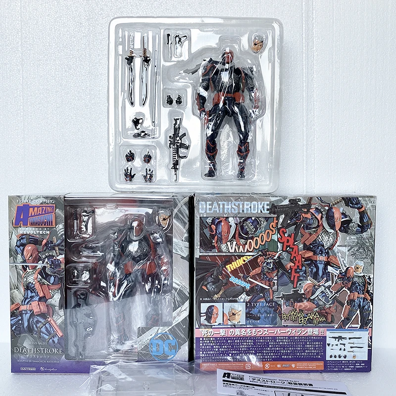 Бэтмен фигурку Deathstroke фигурка Revoltech серии комиксов аниме фигурки|Игровые фигурки