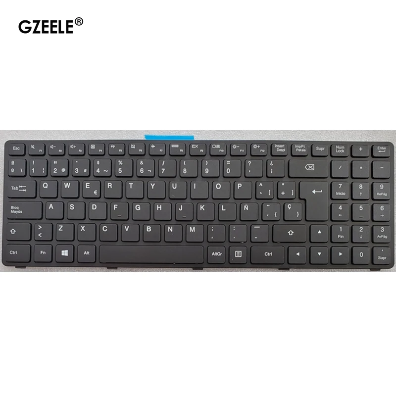 Фото Новая испанская клавиатура для ноутбука Lenovo Ideapad/TIANYI 100-15 100-15IBY 100-15IB B50-10 SP black №1