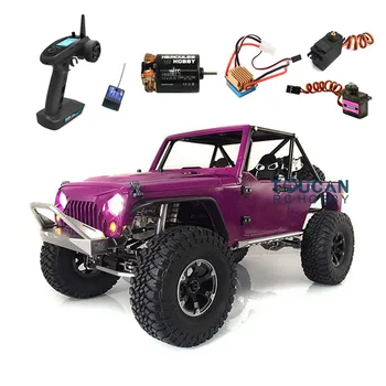 

Capo 1/8 Scale RC Car JKMAX KIT-E Crawler Radio 320A ESC Motor Servo THZH0173 Metal Chassis Model THZH0173