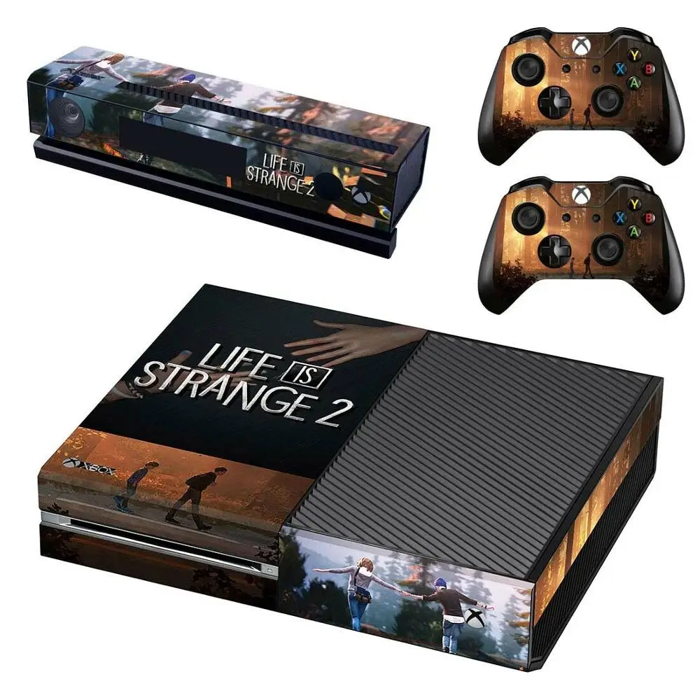Life Is stranna 2 стикер s для xbox one наклейки на кожу стикеры Adesivo для xbox one консоль Kinect два контроллера шкуры - Цвет: GSTM2153