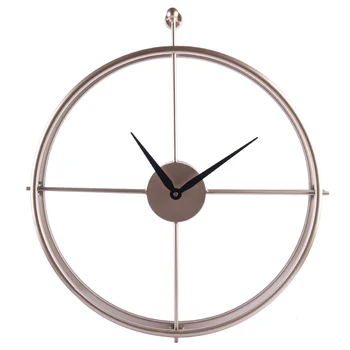 

55cm Large Brief European Style Silent Iron Wall Clock Modern Design For Home Office Decor Hanging Wall Watch Clocks