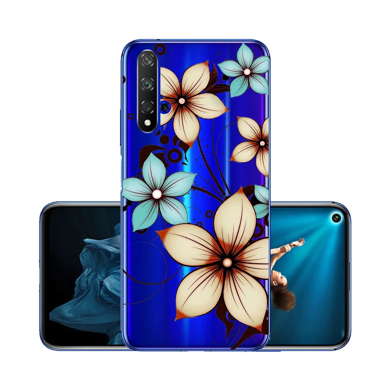 W088 3D DIY чехол с рисунком для huawei Honor 20 силиконовый прозрачный Футляр защитный бампер huawei Honor 20s 20 Pro Honor20 чехол - Цвет: W088