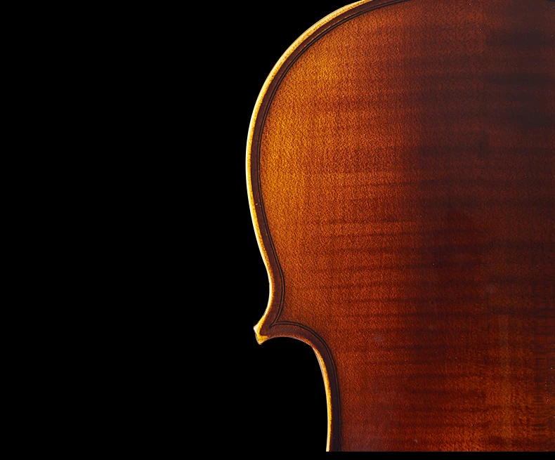 Original handmade violin maple 4/4 3/4 solid wood natural grain Red light violin children adult playing musical instruments