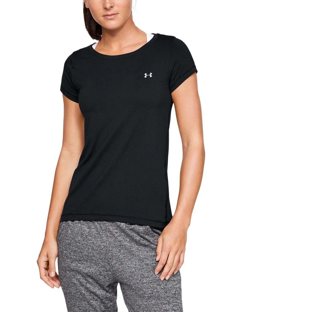 T Under Armour UA HG Armour SS 1328964 001 accesorios de ropa deportiva de entretenimiento deportivo de larga|Camisetas para correr| - AliExpress