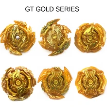 Mksafn Новое поступление GT Золотая серия лезвий лопнет гироскоп с золотым gt・gen・huan・слой отсеки Bable Bables Металл Бог волчок игрушки