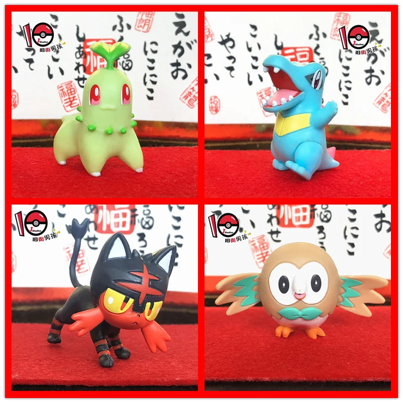 gi joe toys TAKARA TOMY Pokemon 4cm pikachu Eevee Togepi Mimikyu Scorbunny Grookey Sobble Charmander Bulbasaur Action figures models toys naruto toys