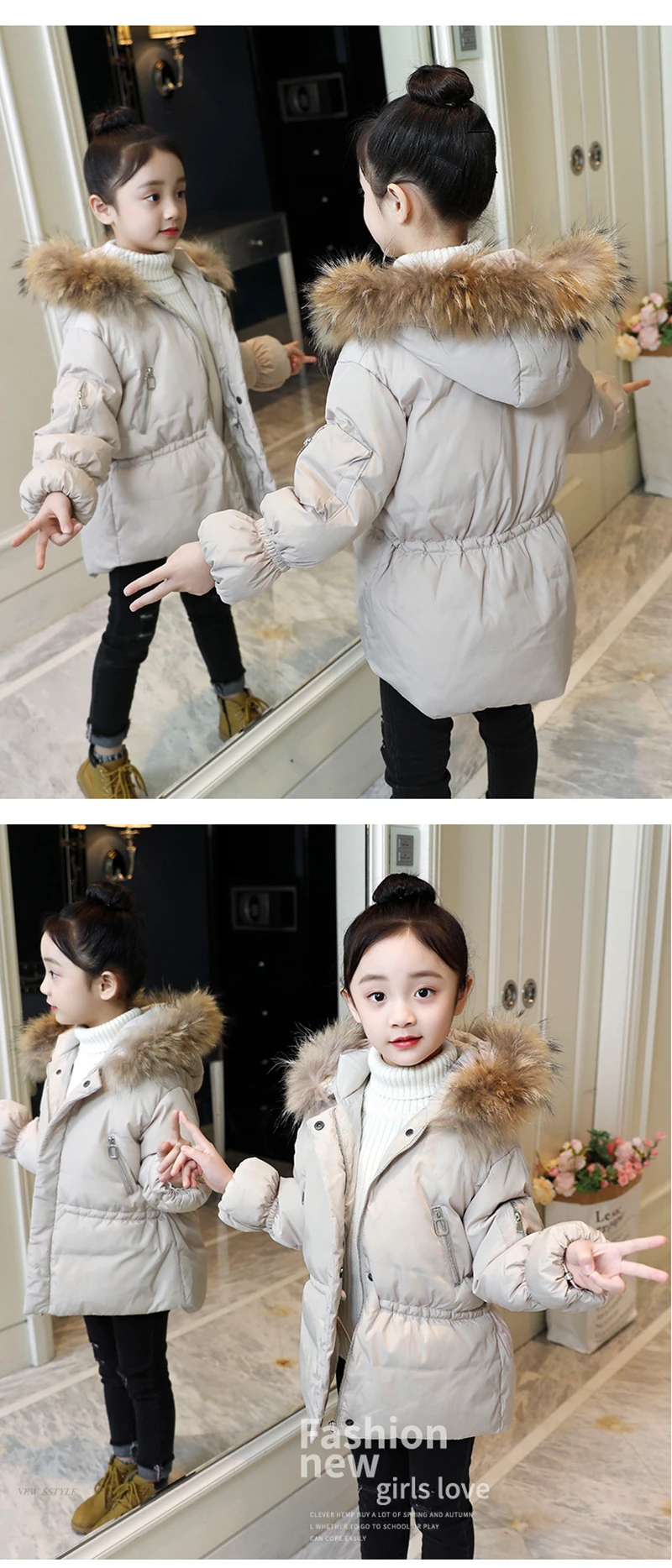 Одежда для маленьких девочек; куртки для больших девочек; зимнее пальто; manteau fille roupas infantis menina Winterjas Meisje Egirl; Детские пальто; зимний комбинезон