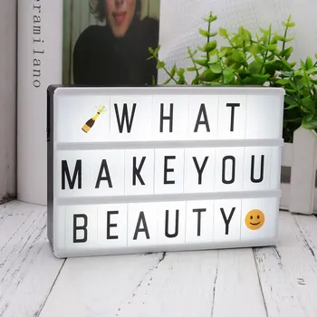 

Lights Home Decor 90PCS 90PCS for A6 Lightbox Replacement Letters Box Party Decorations & Favors Gift Sign Board Wall Art