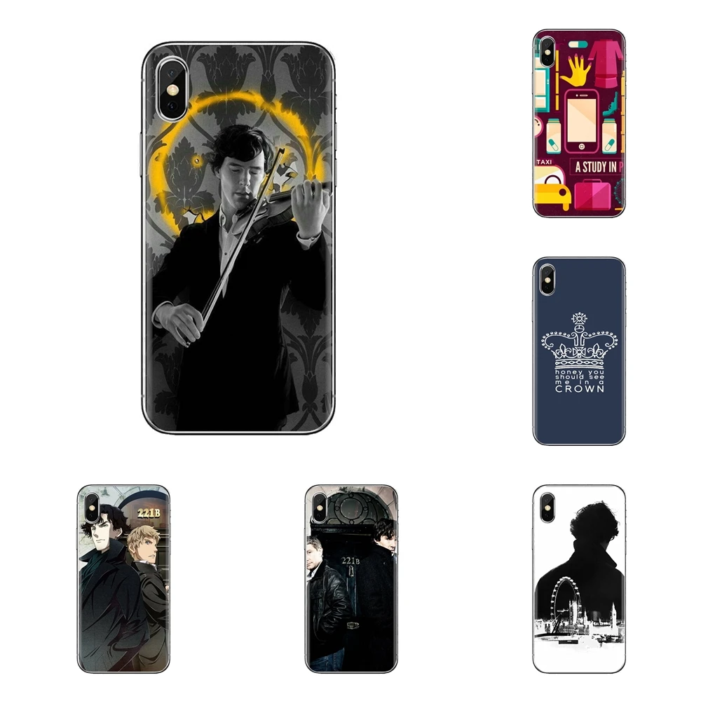 Sherlock Dr Watson home Soft Transparent Cases Covers For Xiaomi Redmi 4 3 3S Pro Mi3 Mi4 Mi4i Mi4C Mi5 Mi5S Mi Max Note 2 |