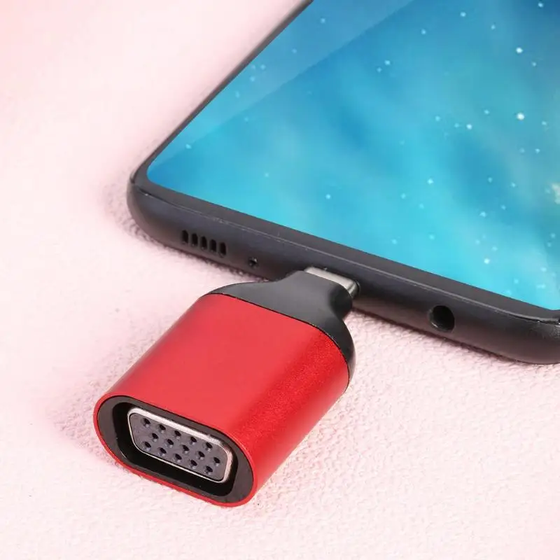 Type-C до 4K HDMI 1080P VGA 4K DP конвертер USB C штекер в HDMI VGA DP Женский адаптер для MacBook Pro/bnd переключатель/телефоны