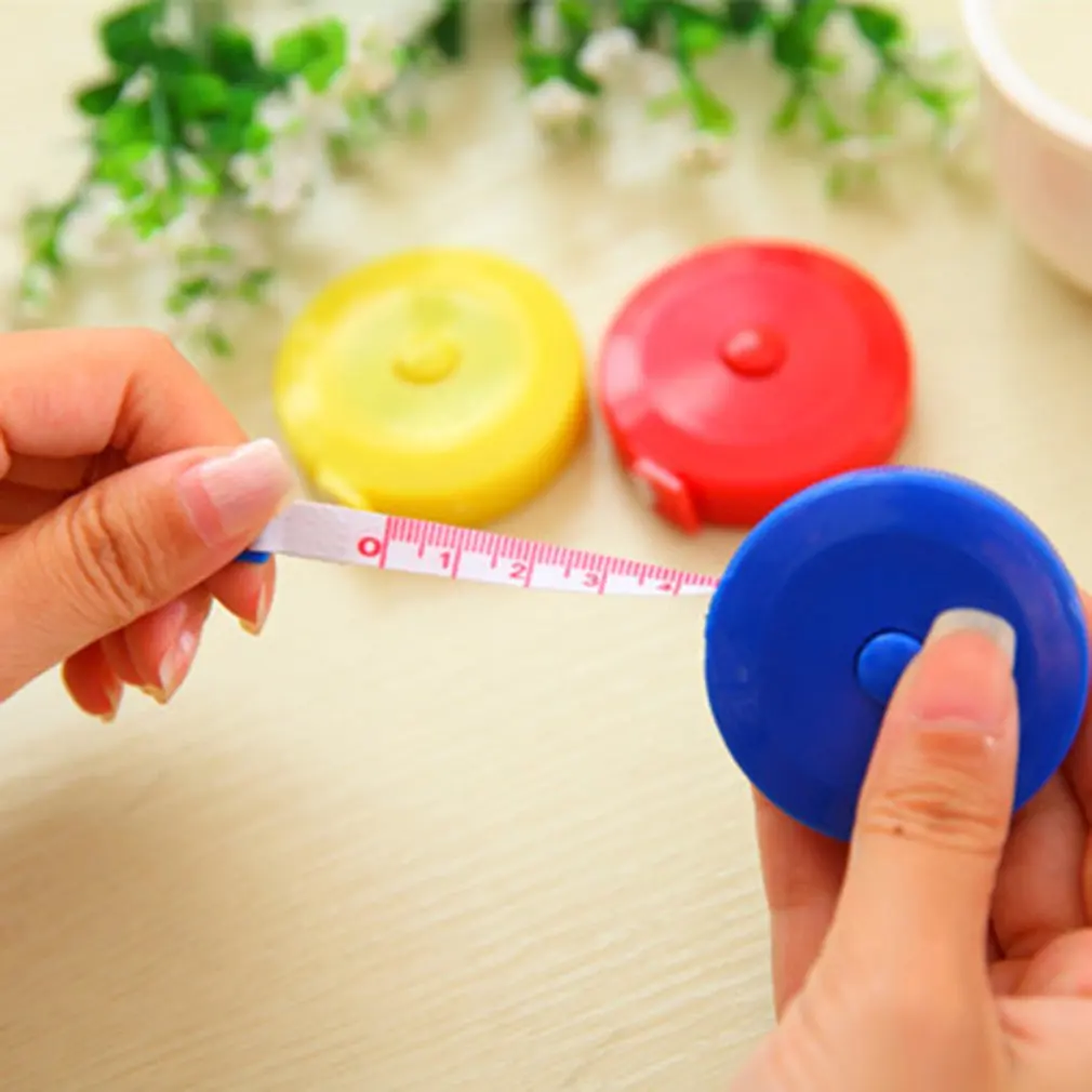 Cute Ruler Tape Measure Clothing Ruler Automatic Retractable Meter Ruler Ruler 1.5 M Small Tape Measure Soft Telescopic Tape