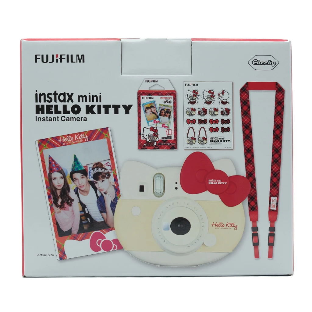 Fujifilm Fuji Instax Mini hello kitty мгновенная фотокамера Fujifilm Instax Mini films Камера Fujifilm мгновенная мини-пленка