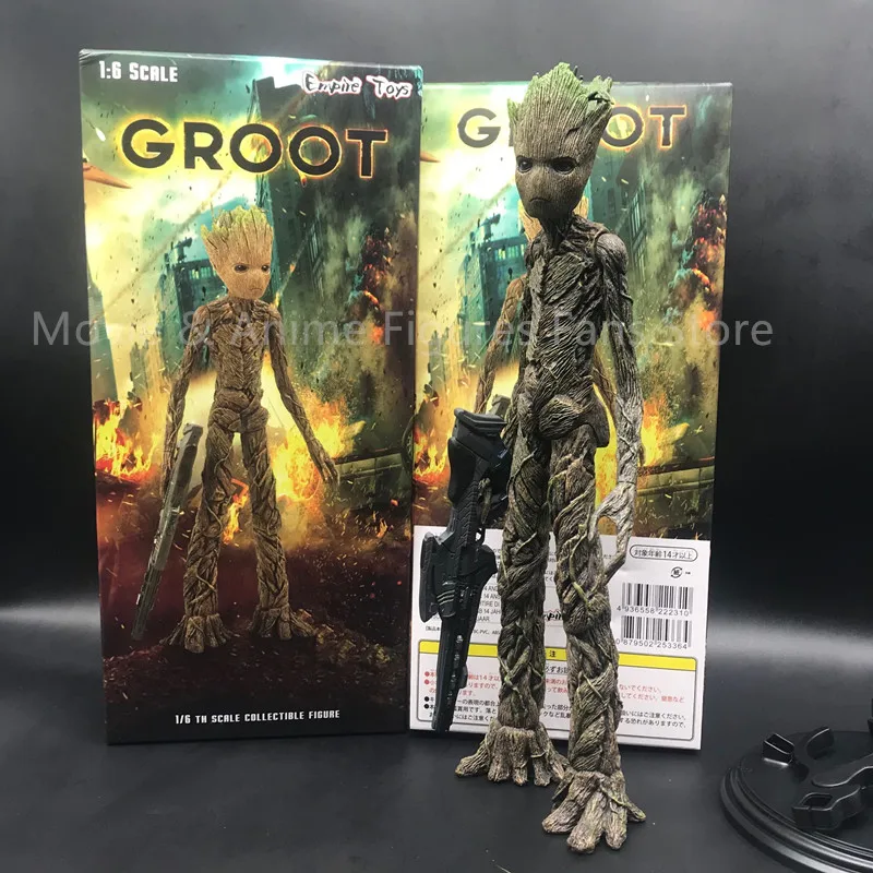 

30cm New Movie The Galaxy Avengers Hero Tree Man Action Figures PVC Statue Collection Toy Gifts