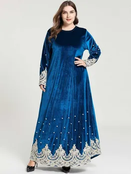 

New Long Jilbabs And Abayas Muslim Evening Dress Vestidos For Ladies