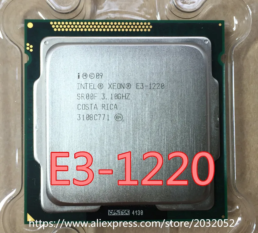 Серверный процессор lntel Xeon E3 1220 3 1 ГГц 8 МБ 4 ядра разъем 1155 5 GT | Компьютеры и офис
