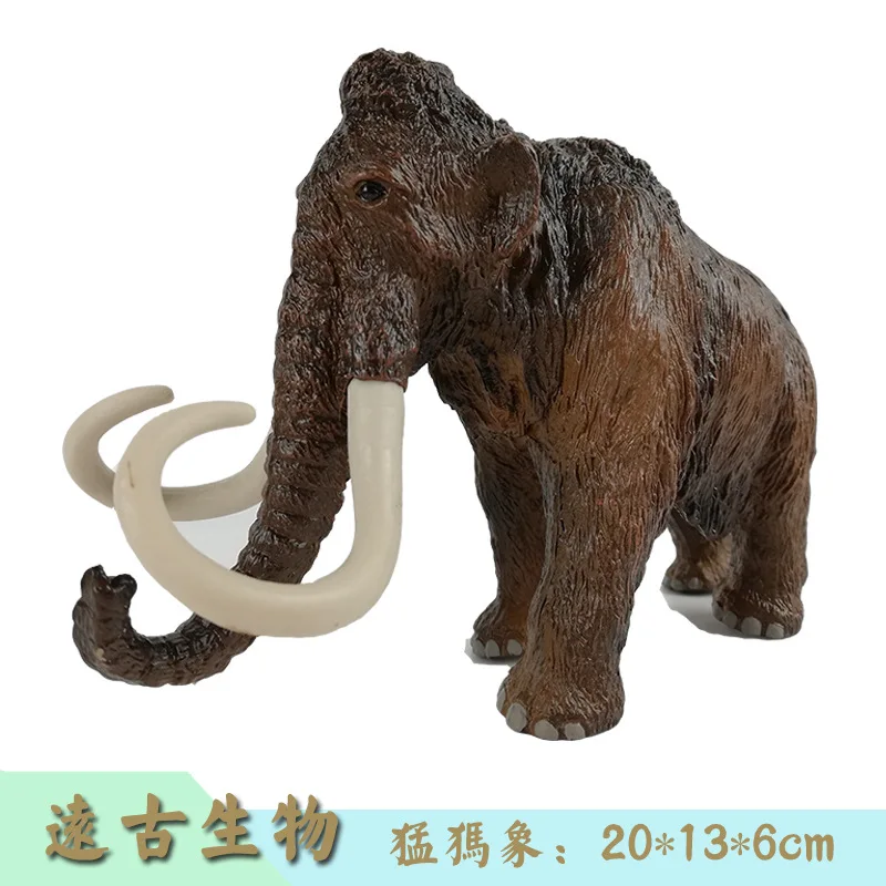 

Model Wild Animal Model Large Size Elephant Long-haired Elephant Ancient Grassland Mammut Toy Decoration