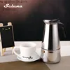 2/4/6/9 Cup Moka Coffee Maker Pot Stainless Steel Espresso Maker Latte Italian Stovetop Filter Mocha Moka Coffee Pot for Barista ► Photo 3/6