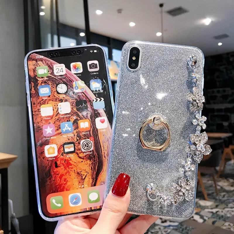 С блестящими ремешками Крышка для Vivo X27 Y17 Y3 Pro X20 X21 X21i X21S X21UD X27 X X9S X9 V5 X7 X6 Play 6 Plus Max Z5X чехлы