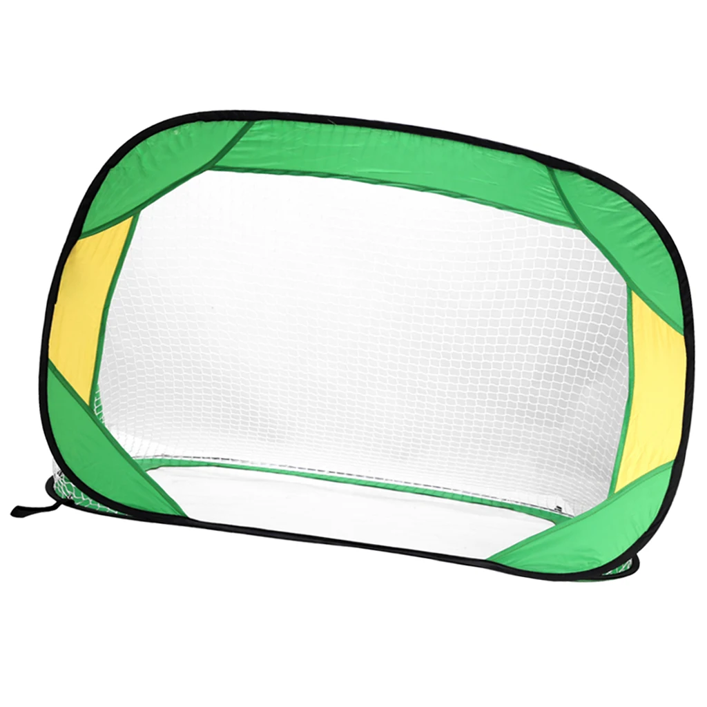 Kids Small Size Portable Soccer Goal Football Gate Outdoor Sport Training Toy - Green