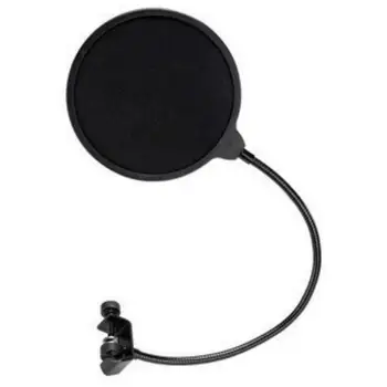 

Double Layer Recording Studio Microphone Pop Filter Windscreen Mic Mask Shield
