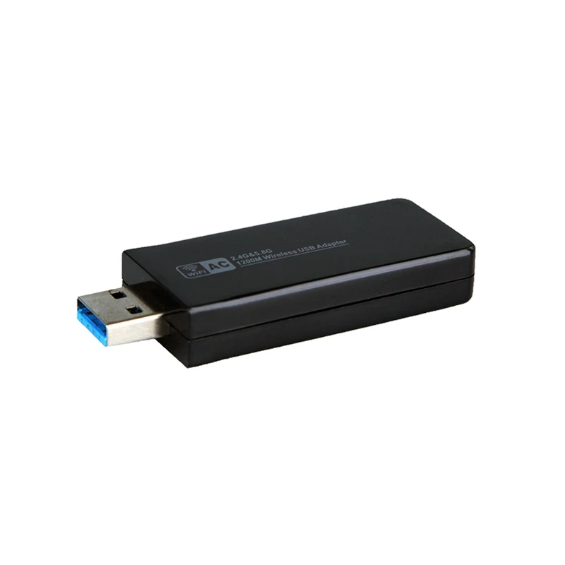 

1200Mbps USB Wireless Wifi Adapter 2.4GHz 5.8GHz Wireless-AC Network Card PC Wifi Receiver for MAC/Liunx OS/Windows7/8